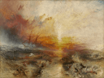 turner, the slave ship, le négrier, esclavage